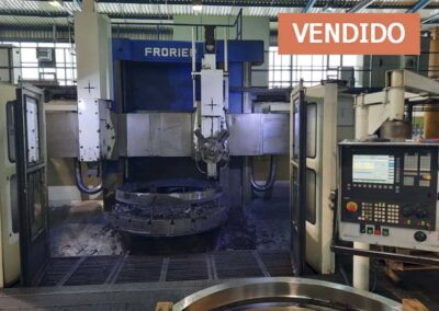 #05401 Torno vertical Froriep 20 CNC Sinumerik 840D – yor 2009