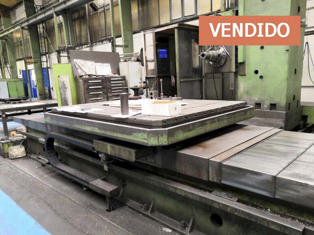 #05603 Mandriladora TOS Varnsdorf WHN 13,8 CNC Heidenhain TNC 426 – vendido Turquia